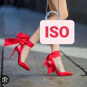 ISO 🌹 In Search Of🌹 Christian Louboutin Douce du Desert 37 Satin Pump Stiletto